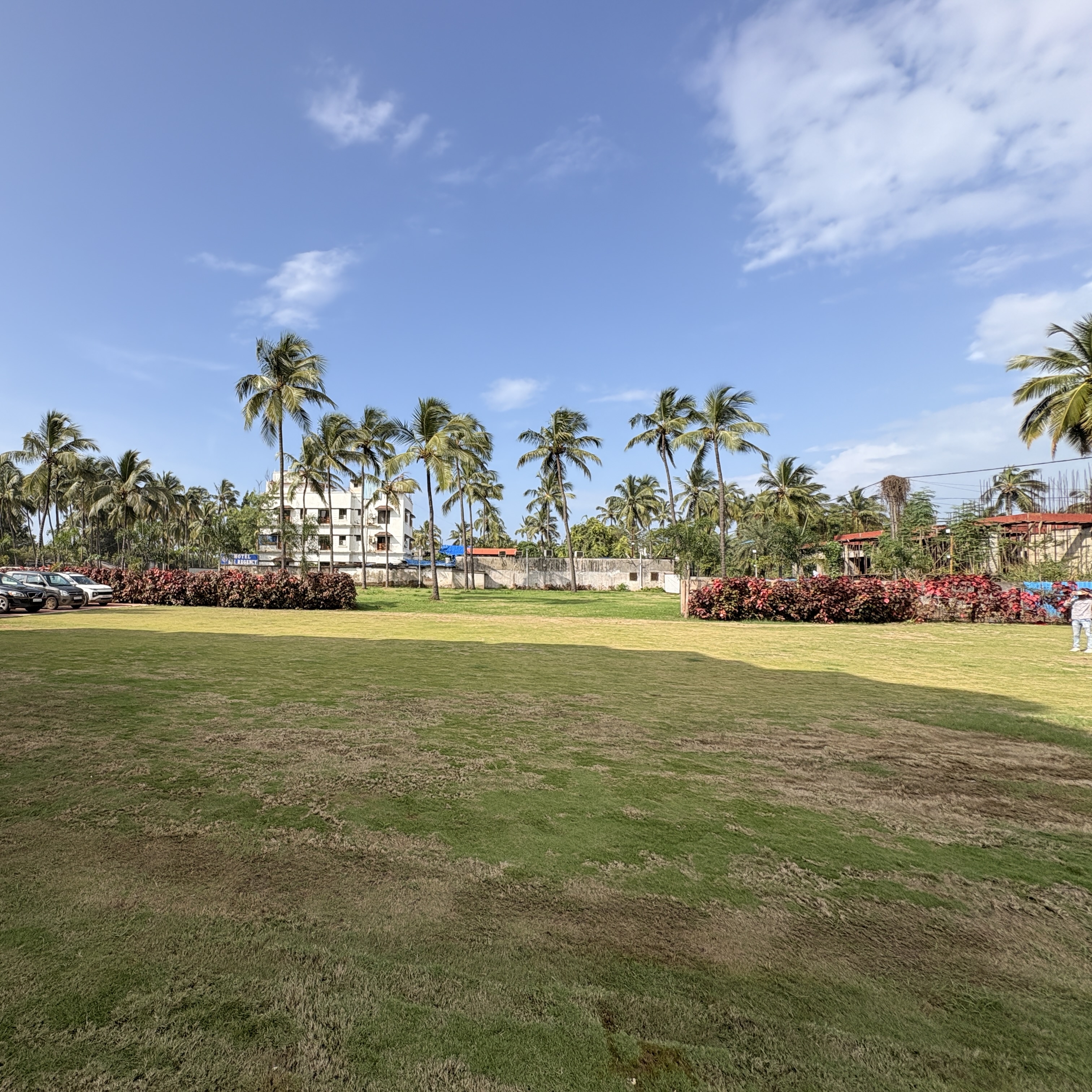 Daman beach and resort views